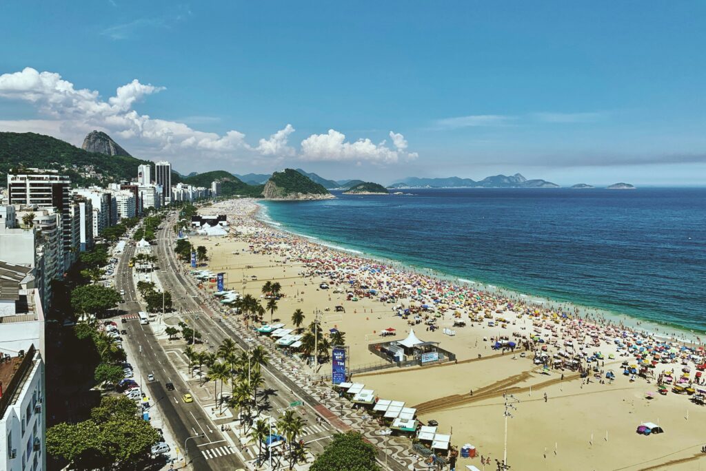 Copacabana beach